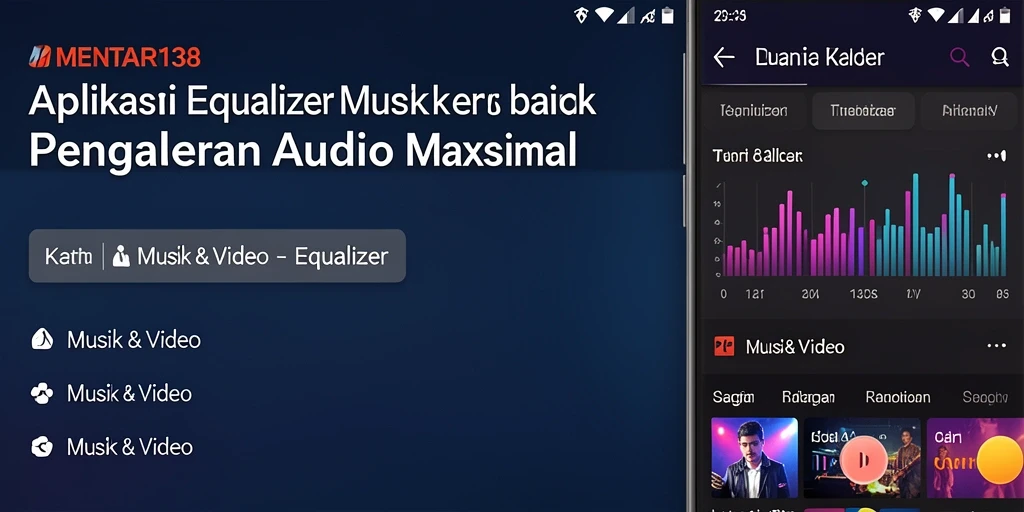 Tampilan antarmuka MENTARI138 yang intuitif untuk pengaturan Equalizer.