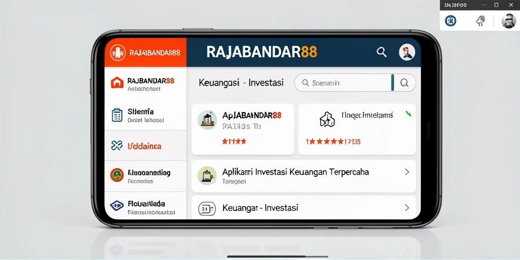 Tampilan antarmuka RAJABANDAR88 yang user-friendly.