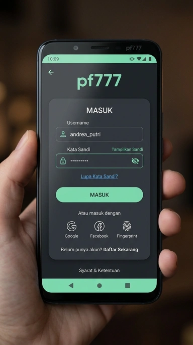 Akses Mudah dan Cepat Akun pf777 Anda
